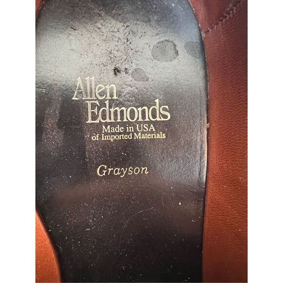 Allen Edmonds "GRAYSON" Men's Tassel Loafers 9 D  Black  Made in USA (806) - Picture 3 of 7